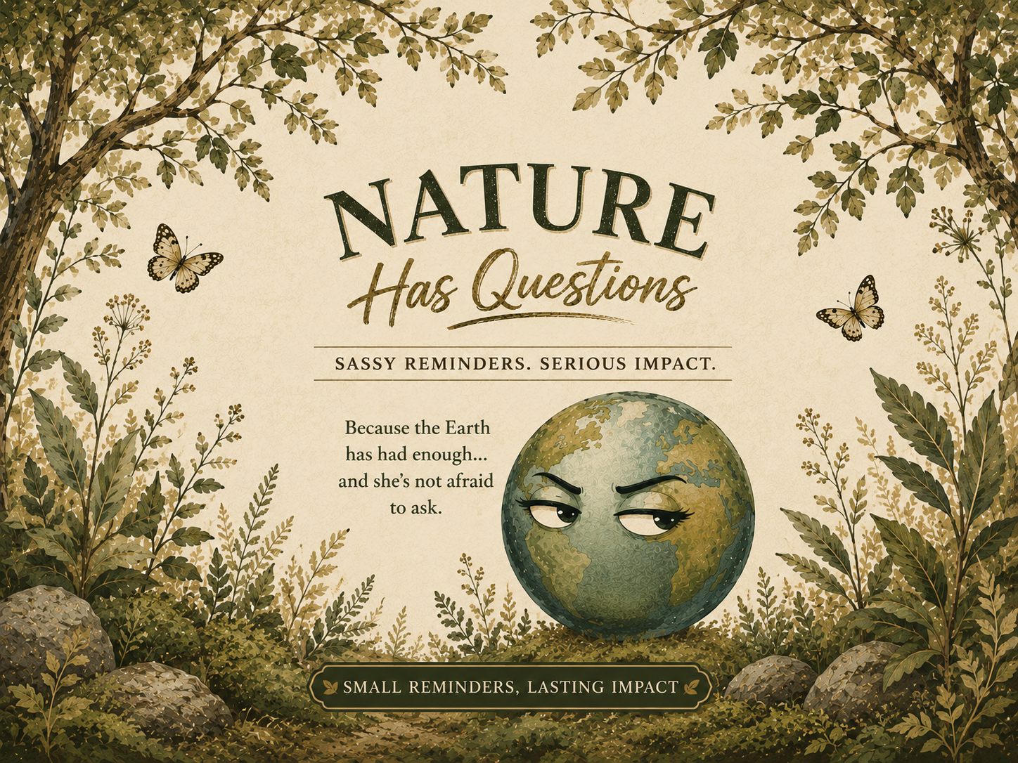 Nature Has Questions