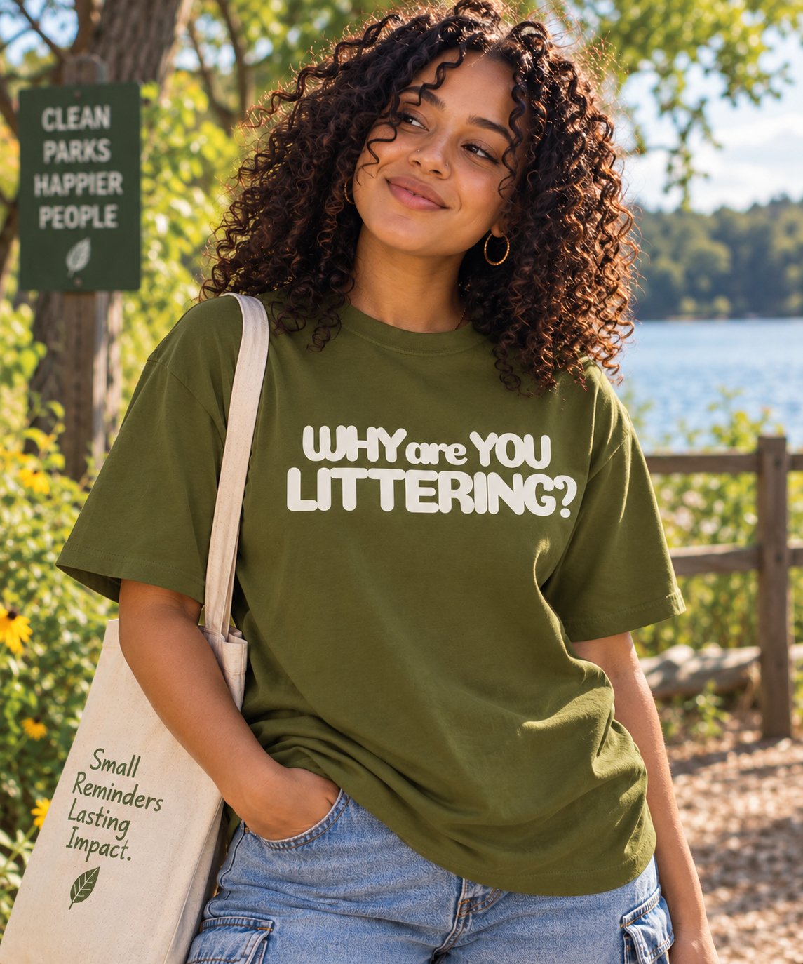 Why Are You Littering? Unisex Classic T-Shirt
