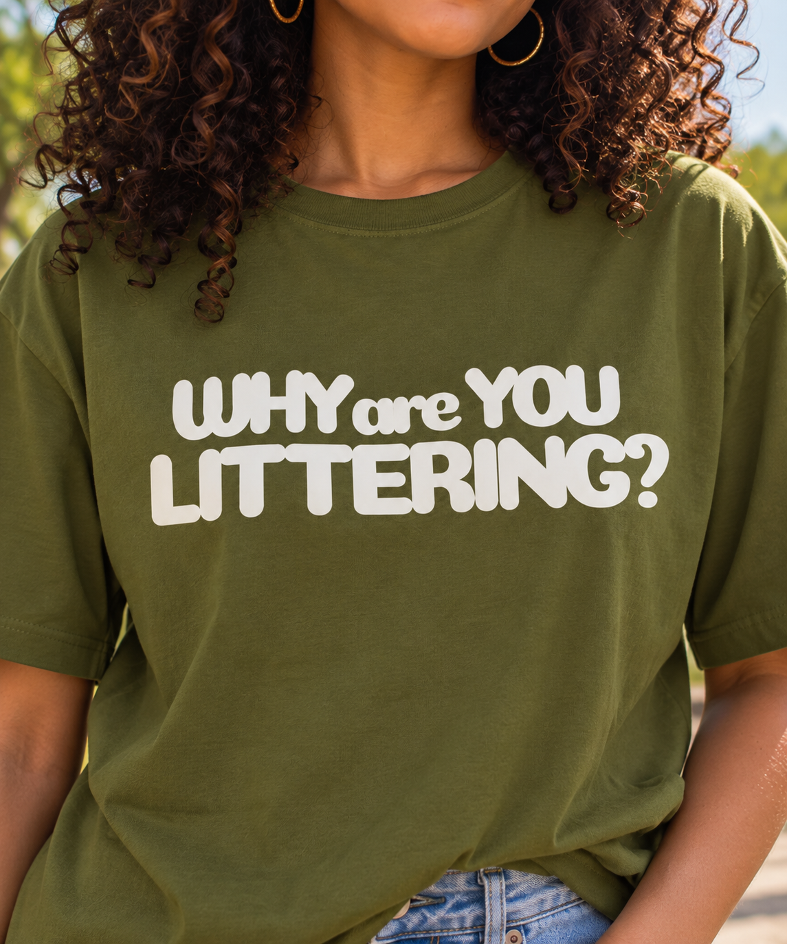 Why Are You Littering? Unisex Classic T-Shirt