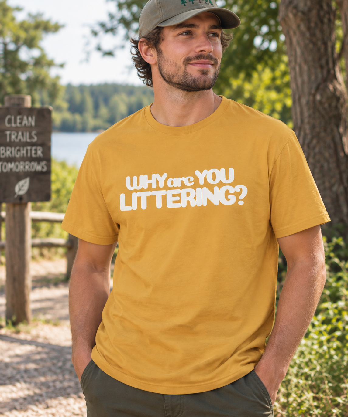 Why Are You Littering? Unisex Classic T-Shirt