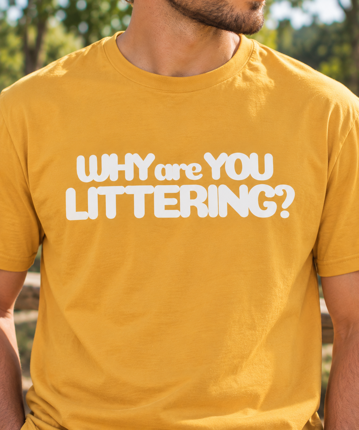 Why Are You Littering? Unisex Classic T-Shirt