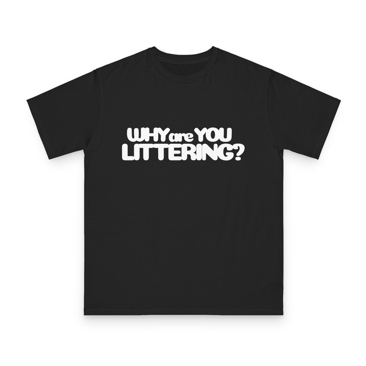 Why Are You Littering? Unisex Classic T-Shirt